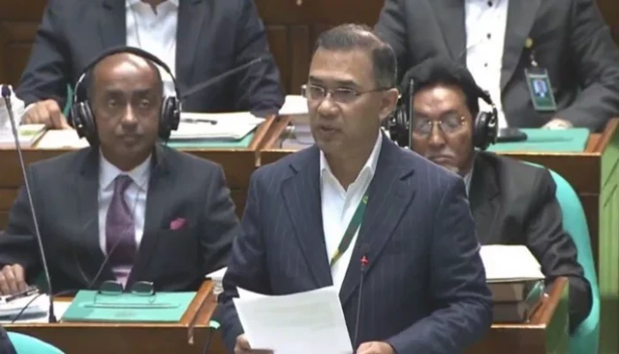 আজকের এই সংসদ সরাসরি জনগণের ভোটে নির্বাচিত প্রতিনিধিদের দ্বারা গঠিত: তারেক রহমান