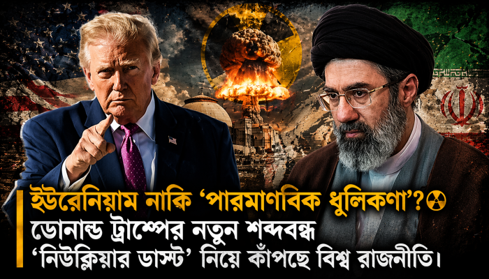 কী এই ‘নিউক্লিয়ার ডাস্ট’? ইরান ও ট্রাম্পের মধ্যে নয়া স্নায়ুযুদ্ধ