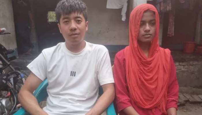 প্রেমের টানে বাংলাদেশে চীনা যুবক, বললেন ‘স্ত্রীকে চীনে নিয়ে যেতে চাই’