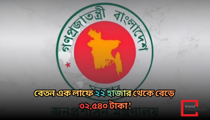 মন্ত্রী-প্রতিমন্ত্রী ও উপমন্ত্রীদের পিএস-এপিএসদের বেতন বাড়াল এক লাফে মূল বেতন ৩২,৫৪০ টাকা!