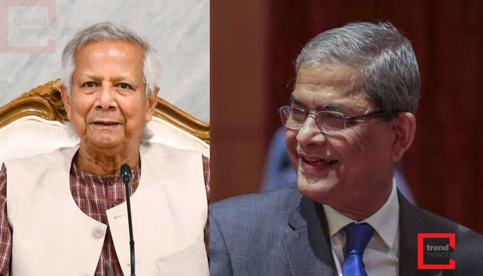 রাষ্ট্রপতি নির্বাচিত হওয়ায় মির্জা ফখরুলকে অধ্যাপক ইউনূসের অভিনন্দন