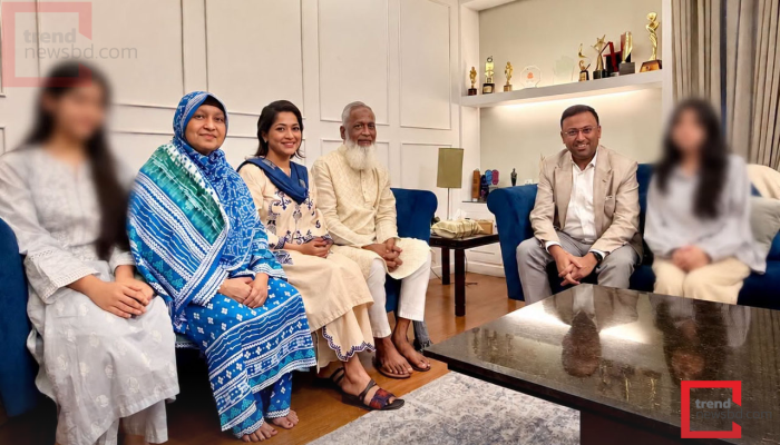 অভিনেত্রী বাঁধনের খোঁজ নিতে বাসায় পররাষ্ট্র প্রতিমন্ত্রী